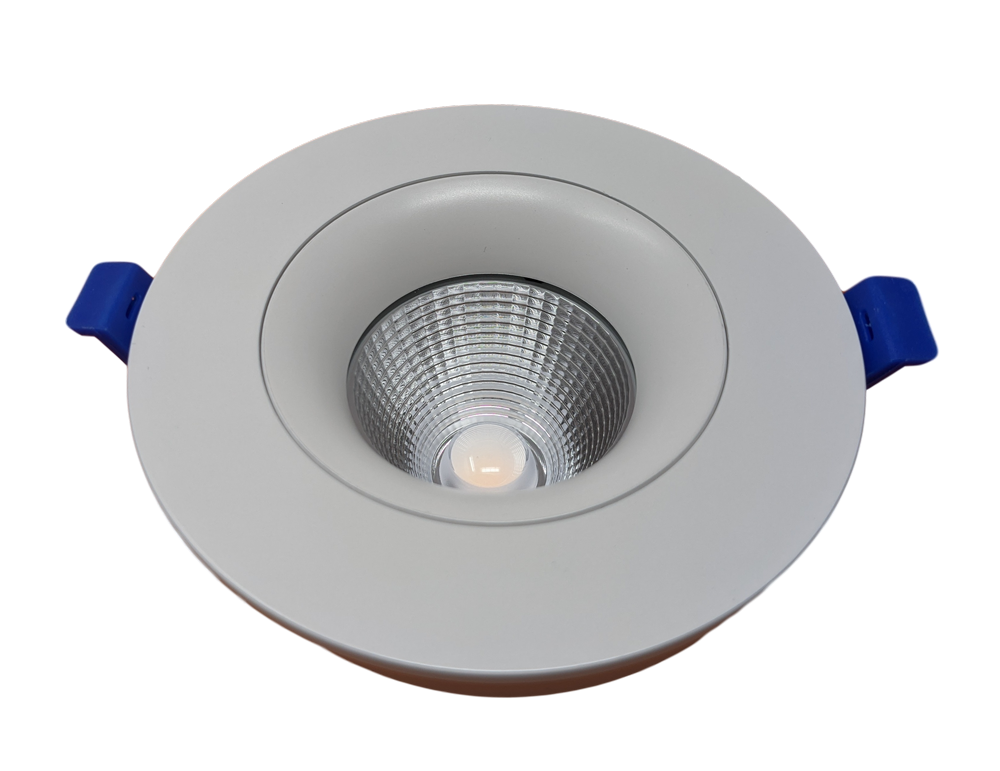 Dawnray DR40RB-WH 4" 5CCT LED Baffle Recessed Fixture