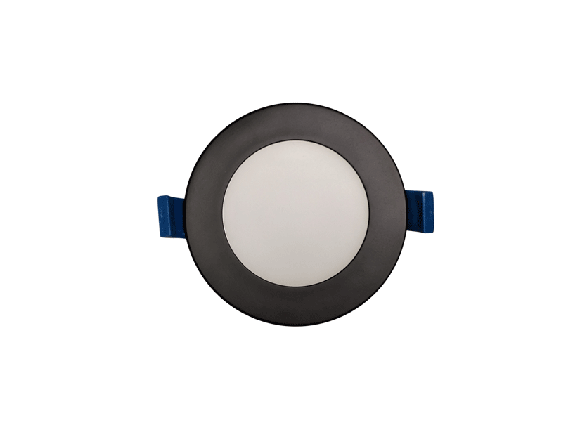 Dawnray DR40RF-BK 4" LED Slim Panel Round