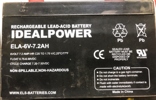 ELA-6V-7.2AH