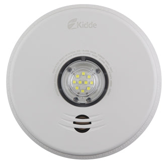 Kidde 3-in-1 LED Strobe and 10-Year Talking Smoke & CO Alarm P4010ACLEDSCOCA