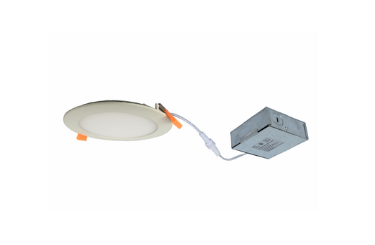 SLIM 4' LED POT LIGHT (WHITE)